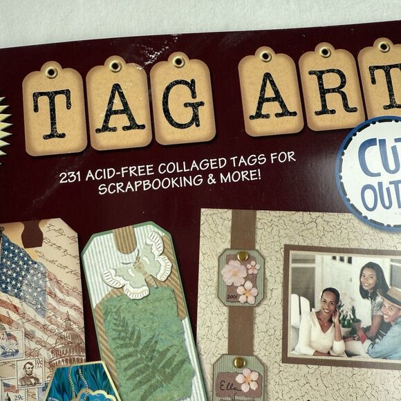 NOS Paper Pizazz Booklet Sheets Tag Art Cut Outs Hot Off The Press Scrapbooking - Picture 3 of 8